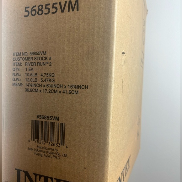 Intex River Run II 2 Person Tube Float + Cooler - Picture 12 of 14